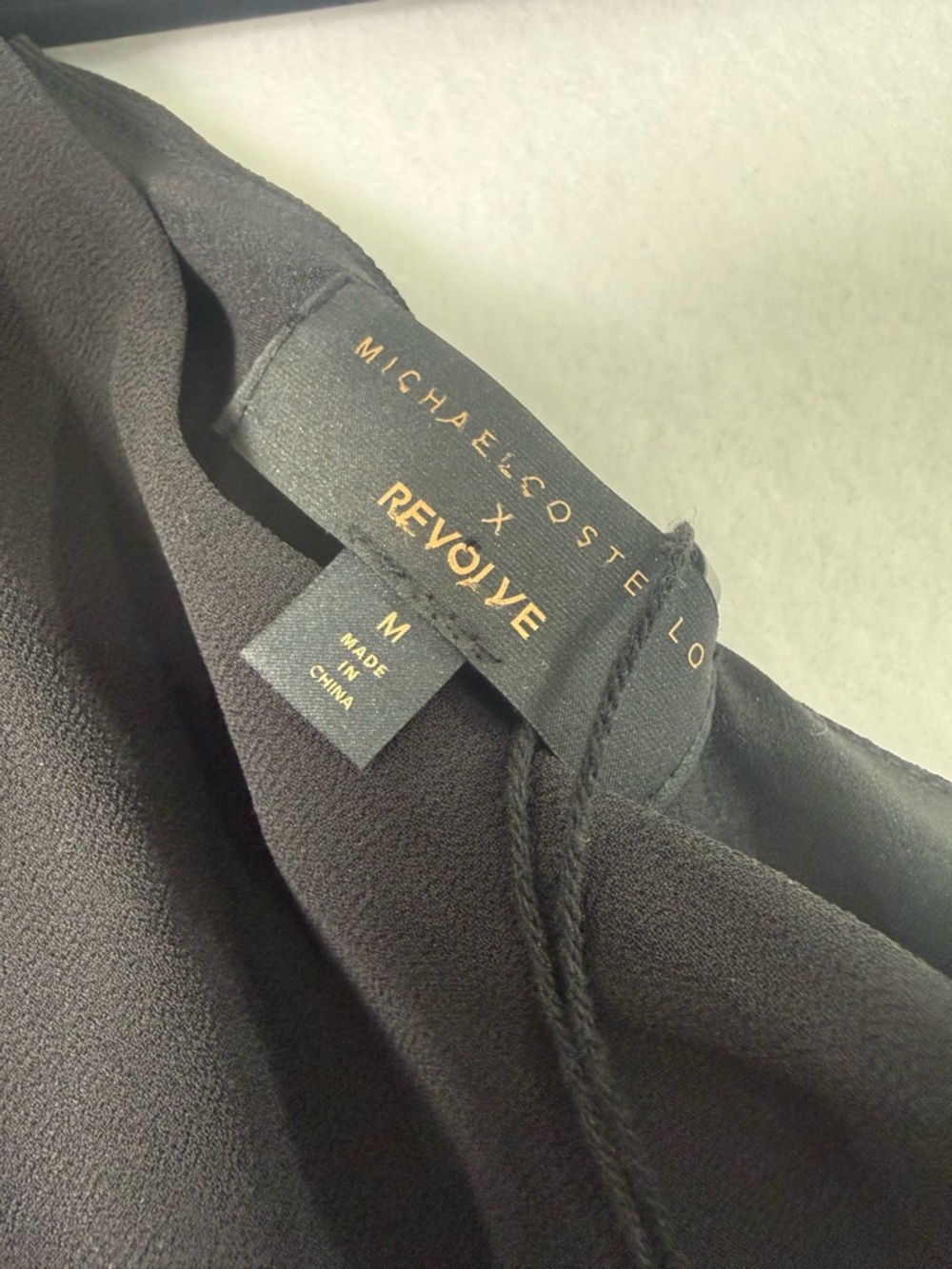One-Shoulder Black Ruffle Dress - Picture 5 of 7